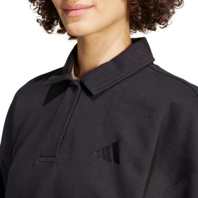 11. Adidas All Szn French Terry Polo Sweatshirt W IX3806