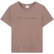 2. Champion Damen Kurzarm-T-Shirt Dunkelbeige 119125 MS513