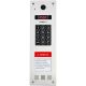 Laskomex CP-2533NR-040 Schlankes vertikales Audiopanel, Edelstahl, mit RFID-Lesegerät und LÄNGERER Mieterliste (kompatibel mit dem Modul KAM3-1)