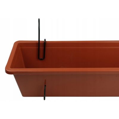 19. Kleiderhaken für Balkonkästen AGROHANG SCHWARZ