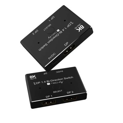 2. Techly IDATA-DP-2DP-8KT DisplayPort-Videoschalter