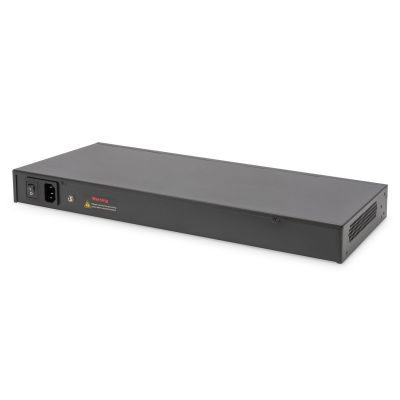 7. 24-Port L2 Managed Gigabit Ethernet Switch mit PoE-Injektor, 2 SFP-Upload