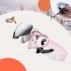 6. Qunature Pink Kinder-Skibrille (mittlere/große Kinderversion)