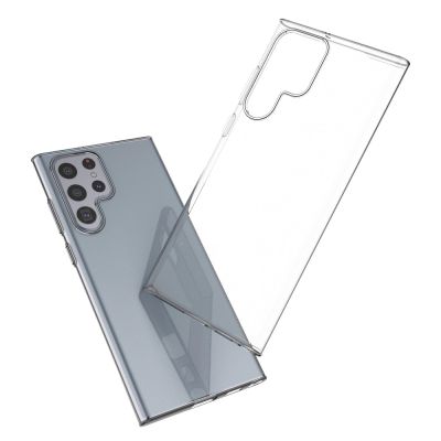 5. Ultraklare Gelabdeckung 0,5 mm Samsung Galaxy S22 Ultra Transparent