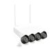 Tenda K4W-3TC Kabelgebundenes und drahtloses 4-Kanal-Videoüberwachungsset