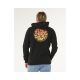 3. RIP CURL Wettie Passage Icon Zip Thru Herren-Sweatshirt Schwarz