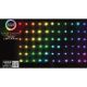 29. Weihnachtsbaumbeleuchtung, Lichtvorhang für den Außenbereich/Innenbereich, 120 LEDs, 300 x 60 cm, mit Fernbedienung, RGB-Farben