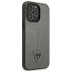 4. Guess Saffiano Triangle Logo Case für iPhone 13 Pro / 13 6.1" - Silber