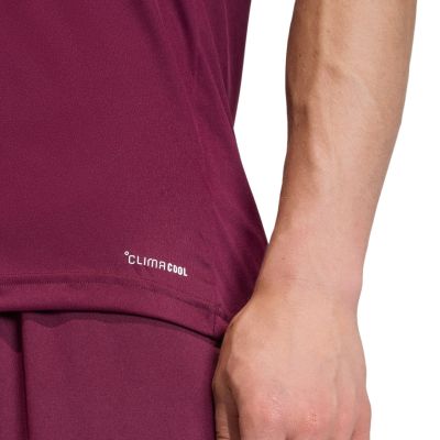 6. Herren-T-Shirt adidas Entrada 26 Jersey bordeaux JZ2507