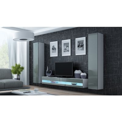 TV-Schrank VIGO NEU '180' 30/180/40 weiß/grau