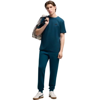 5. Puma Herren ESS Small No.1 Logo T-Shirt, Türkis, 682535, Größe 36