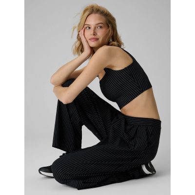 4. Damen-Crop-Top mit schmalen Streifen, Größe 4F 4FRAW26TSLEF373-20S