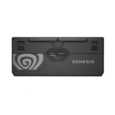 10. GENESIS Thor 230 TKL Gaming-Tastatur USB + RF Wireless + Bluetooth QWERTY Grau
