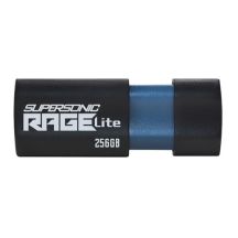Patriot Rage Lite 1 TB 120 MB/s USB 3.2 Einziehbares Netzteil Schwarz