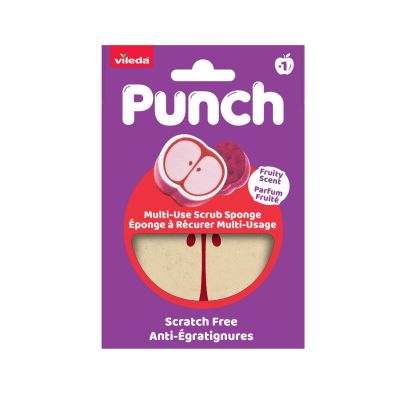 2. Vileda Punch Universal-Scheuerschwamm Apfel 1 Stück.