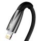 3. Baseus CADH000101 Lightning – USB-C PD-Kabel 20 W 480 Mbit/s 2 m – Schwarz