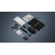 10. HATOR Quasar 3 Ultra 8K Kabellose Gaming-Maus, beidhändig bedienbar, Funkfernbedienung + Bluetooth + USB Typ-A, optischer Sensor mit 30.000 DPI