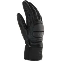 Herren-Skihandschuhe VIKING Blackrun Ski Man aus schwarzem Leder