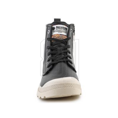 3. Palladium Pampa Hi Re-Vegan Leather U Schuhe 74378-008-M Schwarz