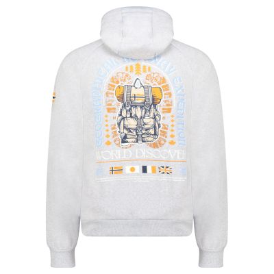 6. Geographical Norway Gakado Blended DB 100 M Sweatshirt WZ3016H/GN-Blended Gray