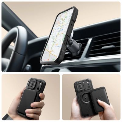 2. Tech-Protect Kevlar MagSafe Case für iPhone 17 Pro Max - Schwarz