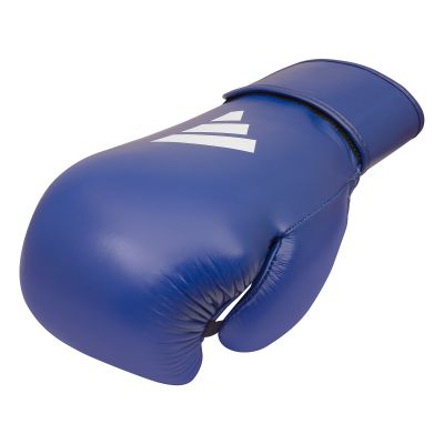 20. Adidas SPEED 175 Leder-Boxhandschuhe blau