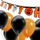 8. HAPPY HALLOWEEN DEKO-SET, 14-TEILIG