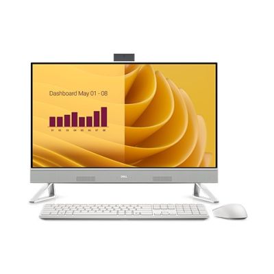 Dell 27 AiO EC27250 Core 7-150U 27,0" FHD Touch IPS 250 cd/m², 16 GB DDR5-RAM, 1 TB SSD, GeForce MX 570A, Webcam, WLAN + Bluetooth, Tastatur mit Hintergrundbeleuchtung, Windows 11 Pro, 3 Jahre ProSupport