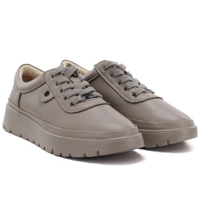 4. Bequeme beige Damen-Lederschuhe Vinceza 79367
