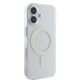 4. Guess IML Glitter Circle MagSafe Hülle für iPhone 16 – transparent