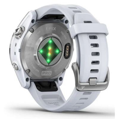 10. Garmin Epix PRO (Gen 2) 42 mm SS Whitestone-Uhr