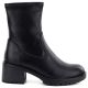 2. Schwarze Damen-Ankle-Boots mit hohem Absatz, Potocki SZ12835