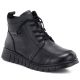 Komfortable schwarze Damen-Lederstiefeletten T.Sokolski OL67-1