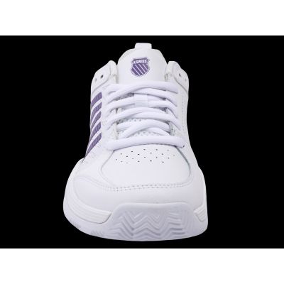3. K-swiss COURT EXPRESS 2 WEISS/LILA HAZE/NEON LAVENDEL-M Sneaker (94428-151-M)