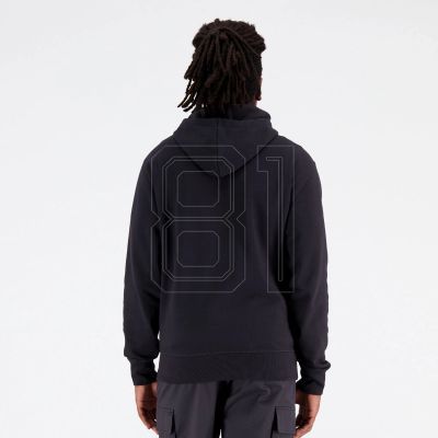 8. New Balance Essentials Stacked Logo Fren BK M MJ31536BK Sweatshirt