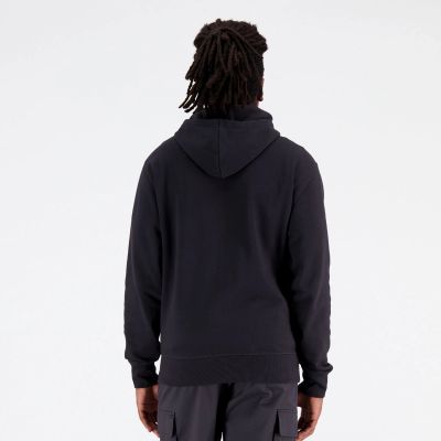 8. New Balance Essentials Stacked Logo Fren BK M MJ31536BK Sweatshirt