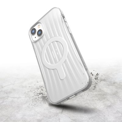 5. Raptic X-Doria Clutch Case iPhone 14 Plus mit MagSafe Rückseite transparent