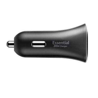3. Spigen Essential EV301 30W Autoladegerät – Schwarz