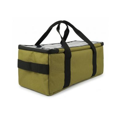 5. OFFLANDER Geschlossener Koffer mit transparentem Deckel, PVC, 14 l