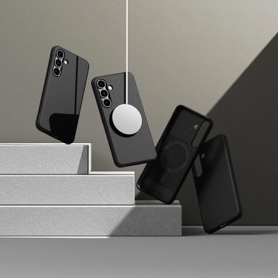 7. Ringke Onyx MagSafe Case für Samsung Galaxy S25+ - Schwarz
