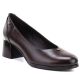 Damenpumps, schokoladenbraune High Heels, Potocki 25-12712