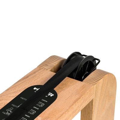 7. VIRTUFIT ELITE HOLZ-RUDERMASCHINE MIT WASSERDICHTIGKEIT - HOLZ/EICHE