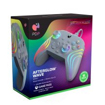 PDP Afterglow Wave Gray USB-Gamepad (Analog/Digital) für PC, Xbox One, Xbox Series S und Xbox Series X