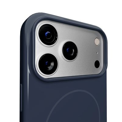 9. Puro Pulse iPhone 17 Pro Max Polycarbonat Schutzhülle - Dunkelblau