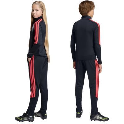8. adidas Tiro 26 League Slim Kinderhose schwarz und rot JY7115