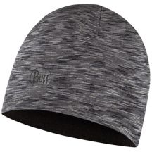 Kinder-Mütze BUFF MERINO LIGHTWEIGHT BEANIE BLACK-GRAPHITE one size