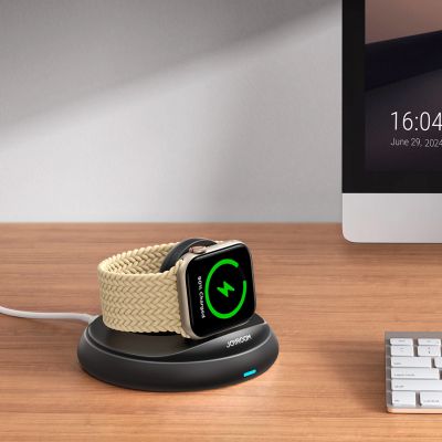 11. Joyroom JR-W12 faltbares induktives Ladegerät für Apple Watch – Schwarz