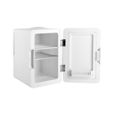 9. Minikühlschrank mit LED-Schminkspiegel ELLE 6L weiß