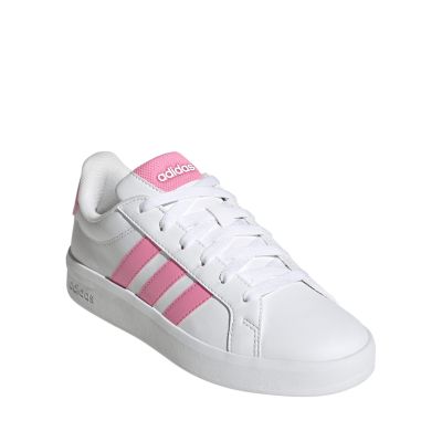 2. Adidas Grand Court 3.0 Kinderschuhe weiß und rosa HP3528