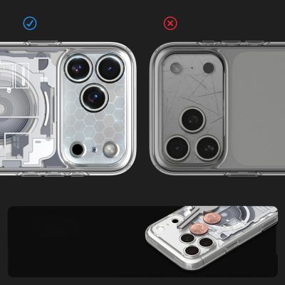 15. Spigen Ultra Hybrid MagSafe Zero One Hülle für iPhone 18 Pro / 17 Pro – Weiß